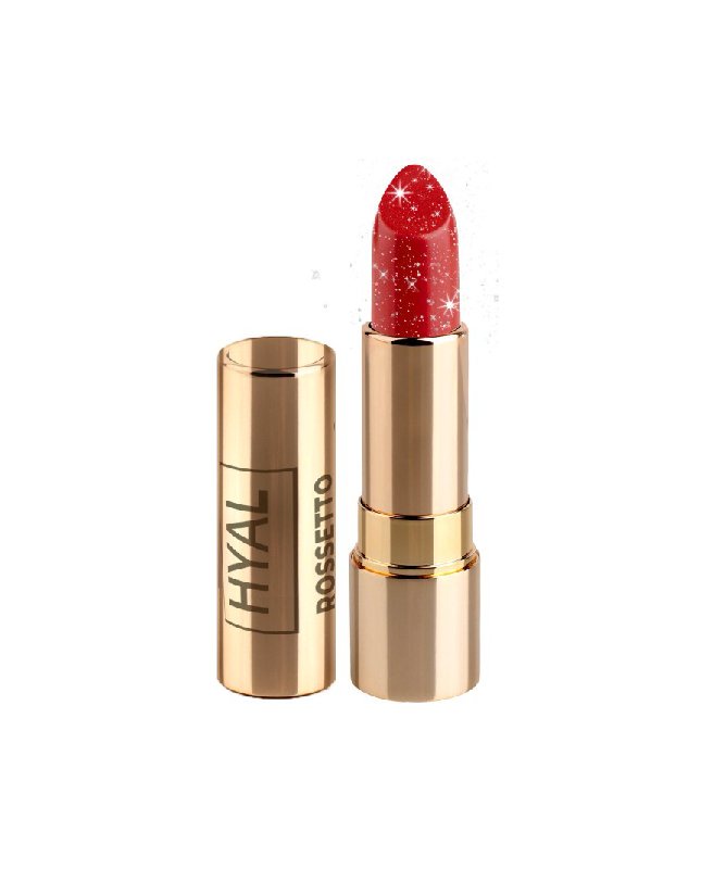 Hyaluron Glitzer Lippenstift – Ferrari Rot