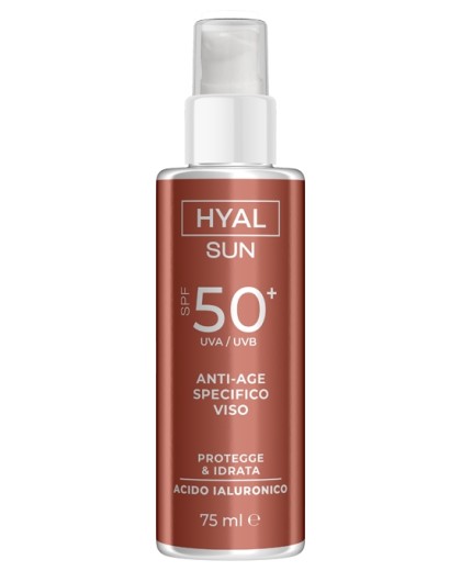 HYAL SUN Sonnencreme SPF 50+ - Anti Aging für das Gesicht - 75ml