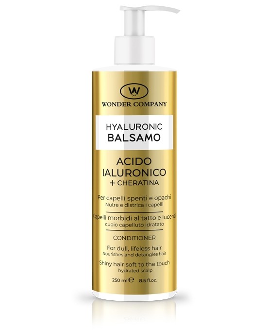 Haarspülung mit Keratin und Hyaluronsäure - 250ml
