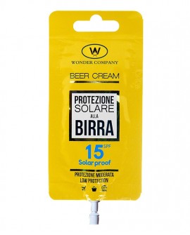 Beer Cream - Sonnencreme SPF 15 - 15ml Beutel