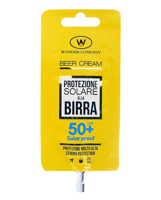 Beer Cream - Sonnencreme SPF 50 - 15ml Beutel